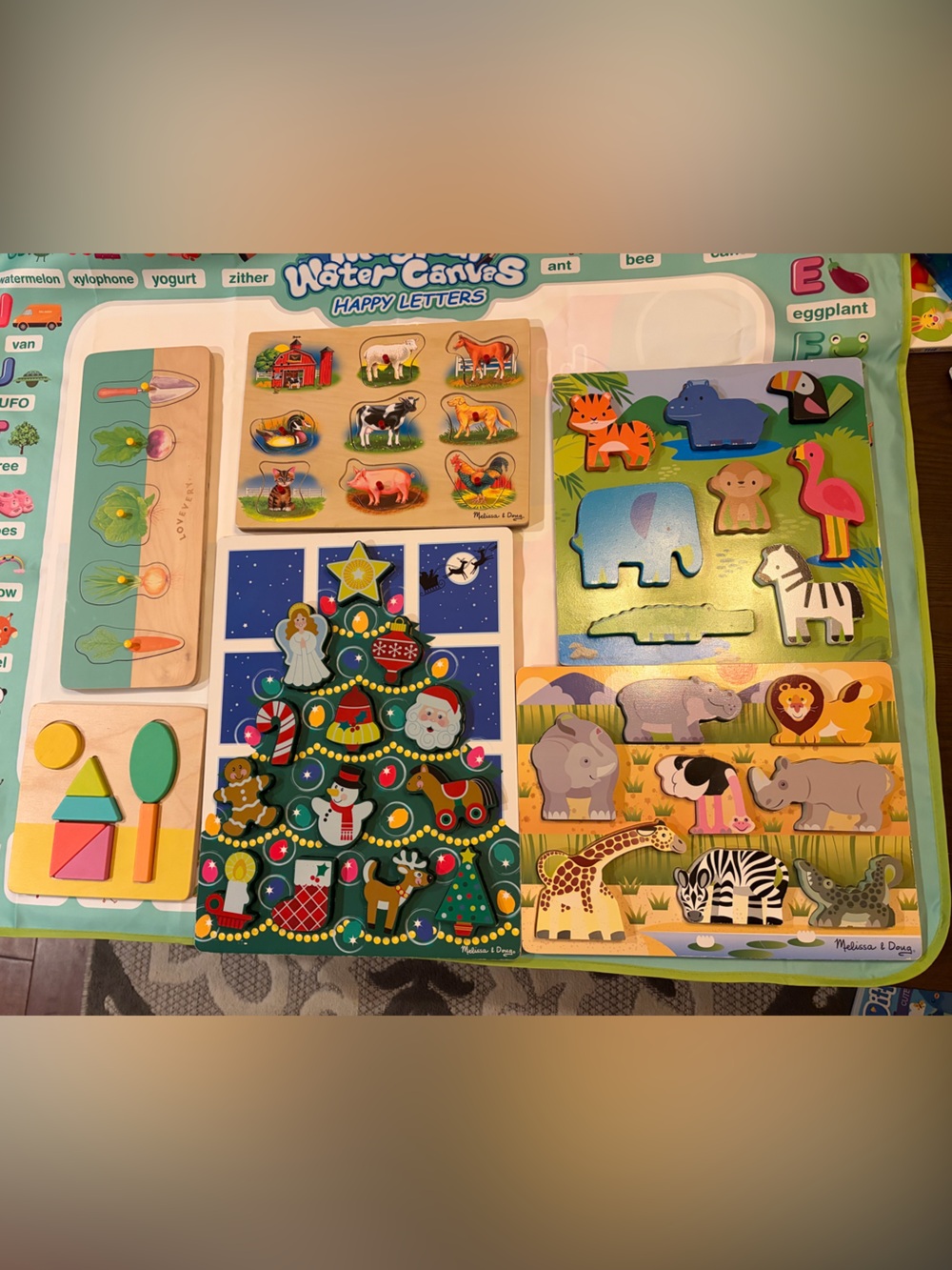 LOVEVERY and Melissa&Doug Puzzles bundle